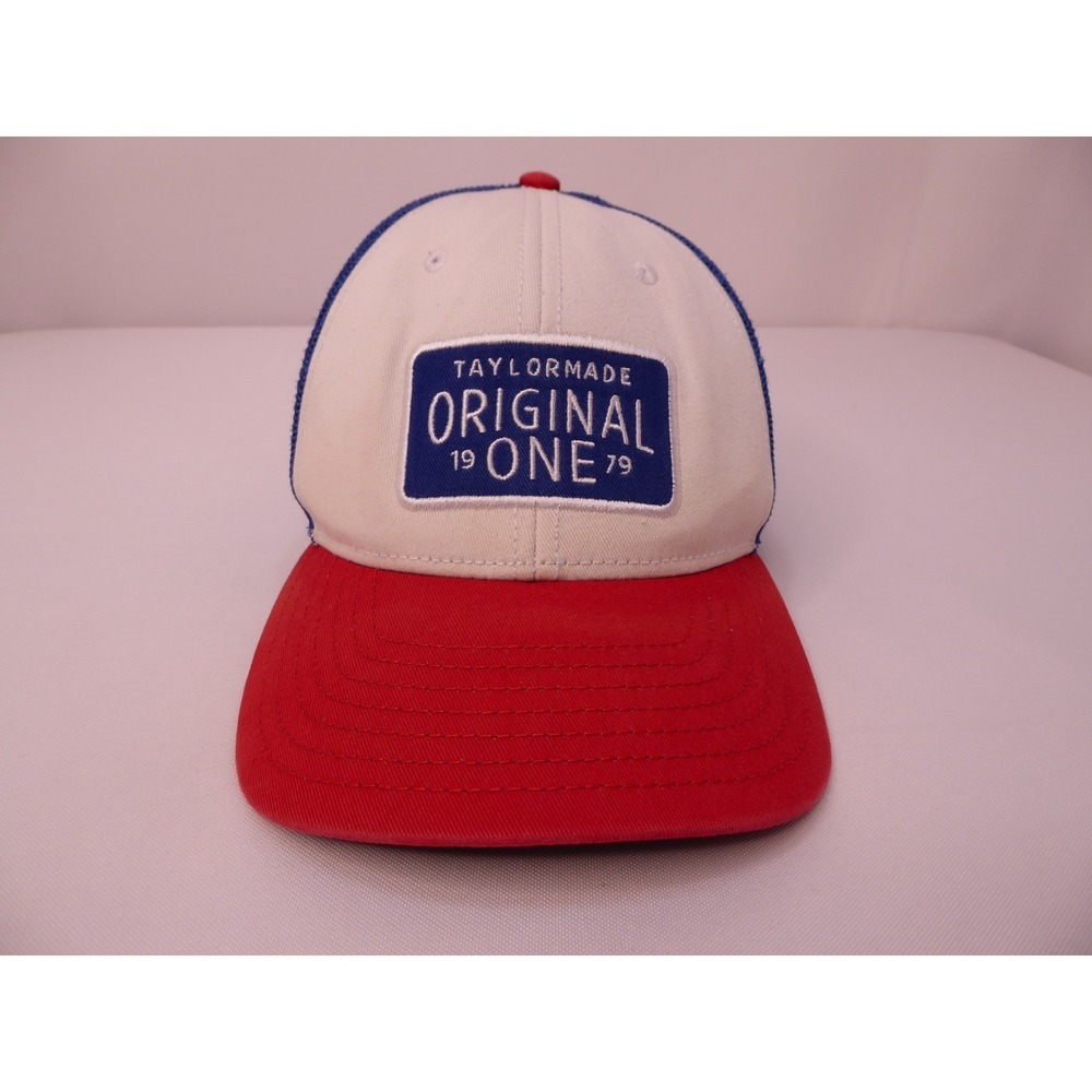 Taylor Made Original One 1979 Trucker Snapback Red White Blue Hat Cap